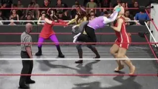 WWE BattleTeam: Jade & Penny Bear vs Jesse The Puppy & Love