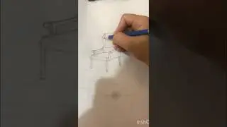 Easy chair drawing. Easy perspective drawing #drawingtutorial #art #drawinglessons