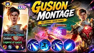 ⚡LATEST GUSION 11.11 SKIN🔥FLASH MONTAGE⚡| GUSION MONTAGE | MOBA5V5.