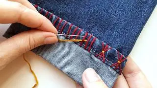 DIY Jeans Makeover: Shorten and Decorate Your Jeans In Minutes!