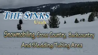 The Sinks &ndash; Utah public area for Snowmobile, Cross Country and Backcountry Skiing and Sledding
