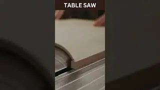 How amazing is this table saw? Precise cut! #shorts