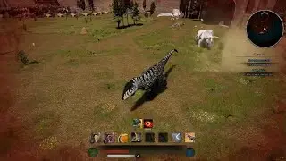 Path of Titans PT giga vs Base Tyrannosaurus