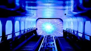 Hyperspace Mountain 先頭 on-ride POV (乗車映像) / 香港ディズニーランド
