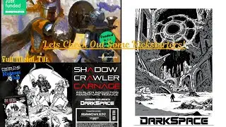 Давайте взглянем на Kickstarter! Full Metal Tilt, DarkSpace и Shadow Crawler Carnage