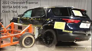 2022-2023 Chevrolet Traverse NHTSA MDB Side Crash Test