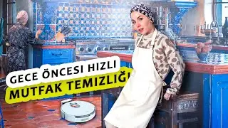Gece &Ouml;ncesi Hızlı Mutfak Temizliği &ndash; D&uuml;zenli Ev İ&ccedil;in Kolay Rutin 🍽️✨ #cleaning #temizlik #vlog