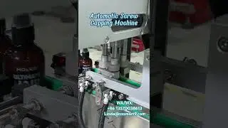 Automatic Screw Capping Machine#machine #cappingmachine #industrialmachine #automatic #auto #factory