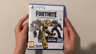 Fortnite Transformers Pack PS5 Unboxing & What’s Included