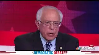 WATCH: Sanders says to beat Trump, 'expose him for the fraud he is'  | 2019 Democratic Debates