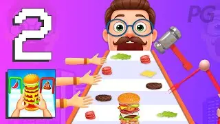 Burger Stack 3D: Кулинарные игры, часть 2