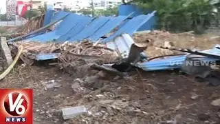 Sudden Rain Lashes Hyderabad | Officials Speedup Rescue Operations | V6 News