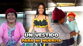 VESTIDO CON MATERIAL REGISTRADO PARA MI NUERITA | Señora Marianita Ft. Elvia Maji
