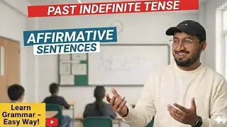Past tense#past indefinite tense#Affirmative sentence 