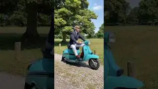 Classic Lambretta GP 🩵 #scooter #mods #shorts #lambretta #bikelife