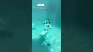 I tried! This dance is hard underwater #short