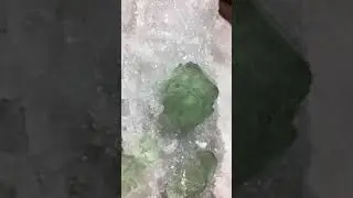 Fluorite mineral crystal specimen