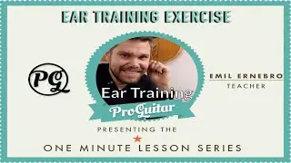 Emil Ernebro Lesson - The BEST Ear Training Exercise for Guitarists!