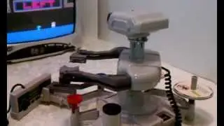 R.O.B. the Robot for Nintendo NES Demonstration of Functionability - FOR SALE ON EBAY!