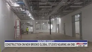 Construction on new Brooks Global Studies nearing an end in Guilford County