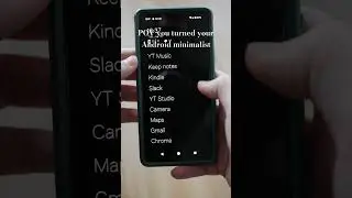 My minimalist Android setup