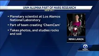 UNM alumna part of research team for Mars rover project
