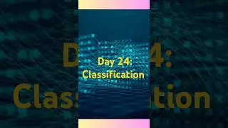 Day 24: Classification in Machine Learning 🔍 | Supervised Learning Explained! #ai #ml #shorts