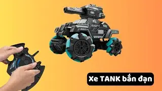 Review Xe TANK bắn hạt nở
