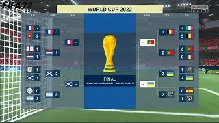 World Cup 2022 - Portugal vs. Ukraine - Semi-finals