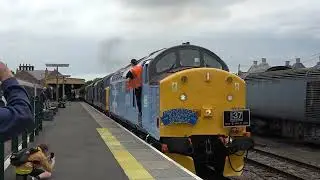 HELLFIRE! Class 37s Thrash out of Dereham, MNR Diesel Gala 2025