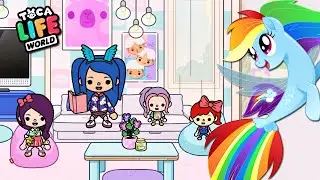 A PEQUENA SEREIA (Toca Life World) #LuliRarity