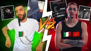 ملخص اللي صار الكل ليلة امس بين Didine canon X baby gang