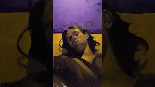 Painting with only complementary colors #art #painting