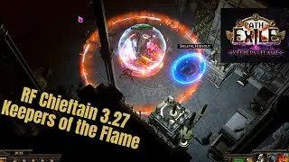 POE 3.27 - RF Chieftain Mapping Gameplay Goes Zoom Zoom and Boom Boom