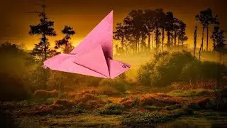 how to make a paper airplane boomerang || Power up 4.0 electric paper flight jet plane / Origami 