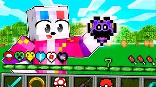 Paso Minecraft PERO tengo CORAZONES de VIDEOJUEGOS 🎮❤️