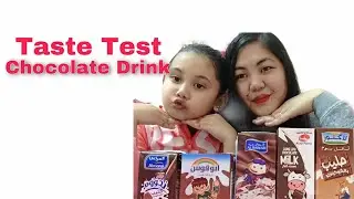 CHOCOLATE MILK DRINK TASTE TEST || LOCAL BRAND HERE IN DUBAI || FILIPINO INDIAN COUPLE ||