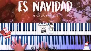 Es Navidad - Marcos Witt  - Tutorial Piano