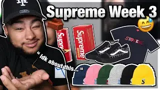 THIS IS A BRICK WEEK 😅🧱... SUPREME DROPLIST REVIEW ! | SUPREME FW20