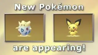 Pok&eacute;mon Gen2 Pichu and Togepi are now available! Also limited Holiday Pikachu !