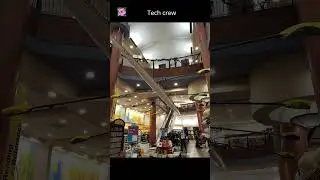Rowing Boat Hangs above Georgia Tech University Bookstore