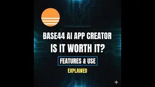 Base44- Using it, features, and explaining of how if it is worth it or not.