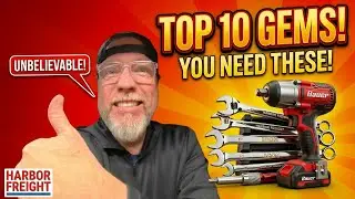 Скрытые жемчужины Harbor Freight: 10 наших самых необходимых инструментов!