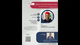 Gov. Alex Otti Responds to Questions on Democracy, Economy and Governance at Harvard University