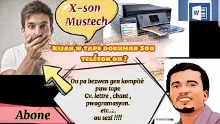 🤳 kòman pou w tape dokiman Sou telefòn ak aplikasyon word 😲🔥