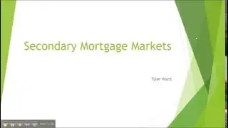 Secondary mortgage market