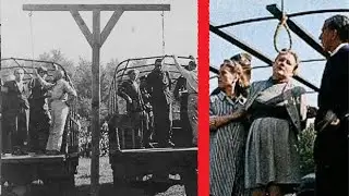 The Public EXECUTIONS Of The FEMALE Guards of Stutthof &mdash; Gdańsk 1946