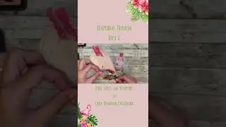 Flamingo Fridays day 2! Check out the full video at Cara Brandon Creations ! #flamingofridays2022