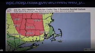 Moderate Flash Flood Risk.. Four Days of EAS Alerts from July 8th-11th, 2023 (EAS #348-381)