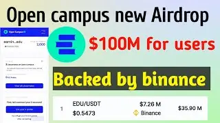 open campus Airdrop | how to join campus Airdrop explained | OC points earning tricks in edu campus